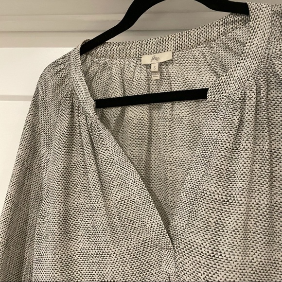 Joie Addie B Popover Silk Blouse in Python - Picture 3 of 9